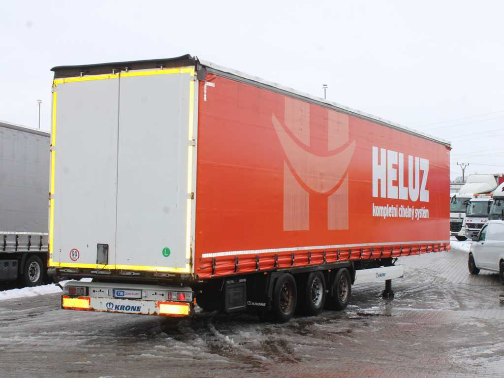Krone SD, LOWDECK, MULTILOCK, LIFTING AXLE, LIFTING ROOF - Тентованный полуприцеп: фото 4 Krone SD, LOWDECK, MULTILOCK, LIFTING AXLE, LIFTING ROOF - Тентованный полуприцеп: фото 4
