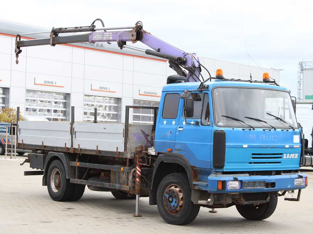 Liaz 18.23, NJ SR-70 PT HYDRAULIC ARM, LIGHTHOUSES - Грузовик бортовой/ Платформа, Автоманипулятор: фото 3 Liaz 18.23, NJ SR-70 PT HYDRAULIC ARM, LIGHTHOUSES - Грузовик бортовой/ Платформа, Автоманипулятор: фото 3