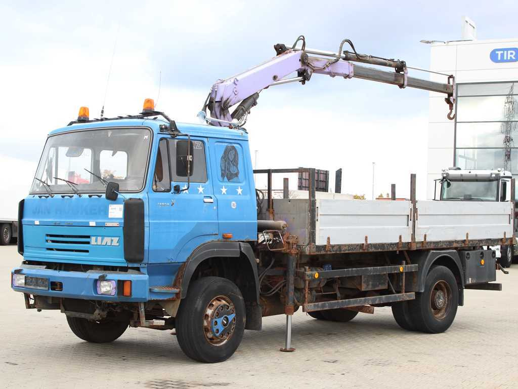 Liaz 18.23, NJ SR-70 PT HYDRAULIC ARM, LIGHTHOUSES - Грузовик бортовой/ Платформа, Автоманипулятор: фото 1 Liaz 18.23, NJ SR-70 PT HYDRAULIC ARM, LIGHTHOUSES - Грузовик бортовой/ Платформа, Автоманипулятор: фото 1