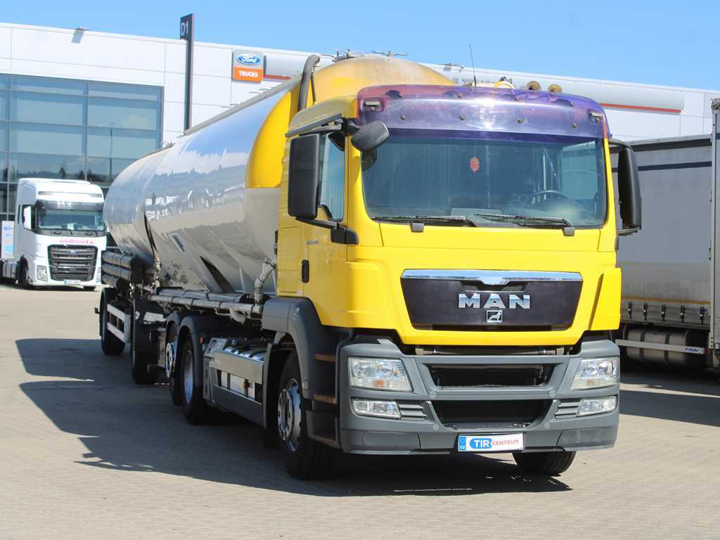 MAN TGA 26.440, 6x2, EURO 5, FELDBINDER 30m3, LIFTING AXLE, SILO + SPITZER (2006) - Грузовик-цистерна: фото 3 MAN TGA 26.440, 6x2, EURO 5, FELDBINDER 30m3, LIFTING AXLE, SILO + SPITZER (2006) - Грузовик-цистерна: фото 3