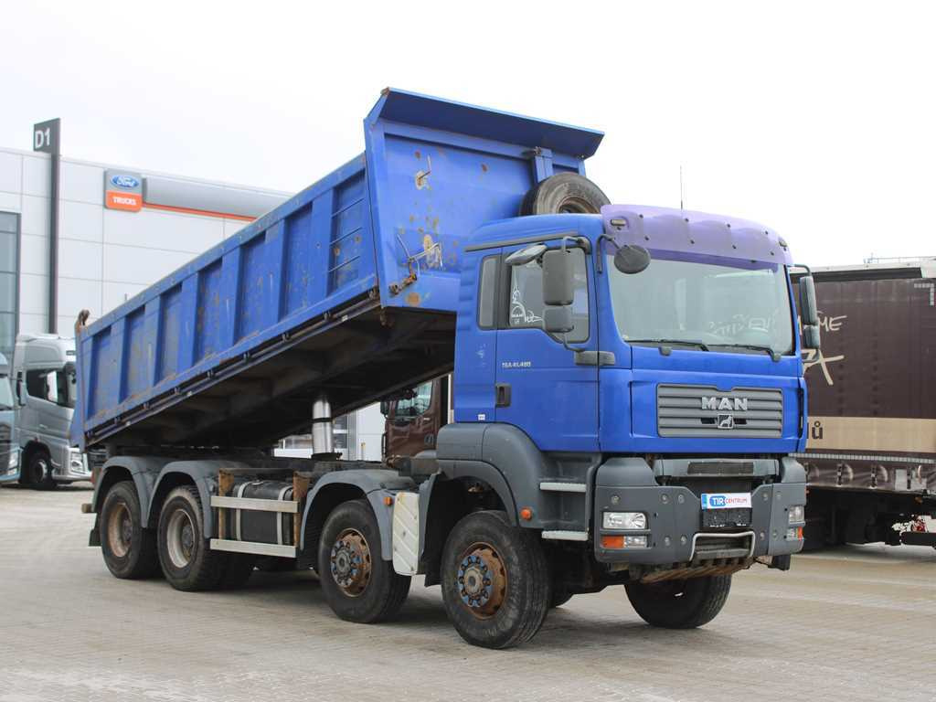 MAN TGA 41.480, 8X6, THREE SIDED, EURO 3, RETARDER, 17m³ - Самосвал: фото 3 MAN TGA 41.480, 8X6, THREE SIDED, EURO 3, RETARDER, 17m³ - Самосвал: фото 3