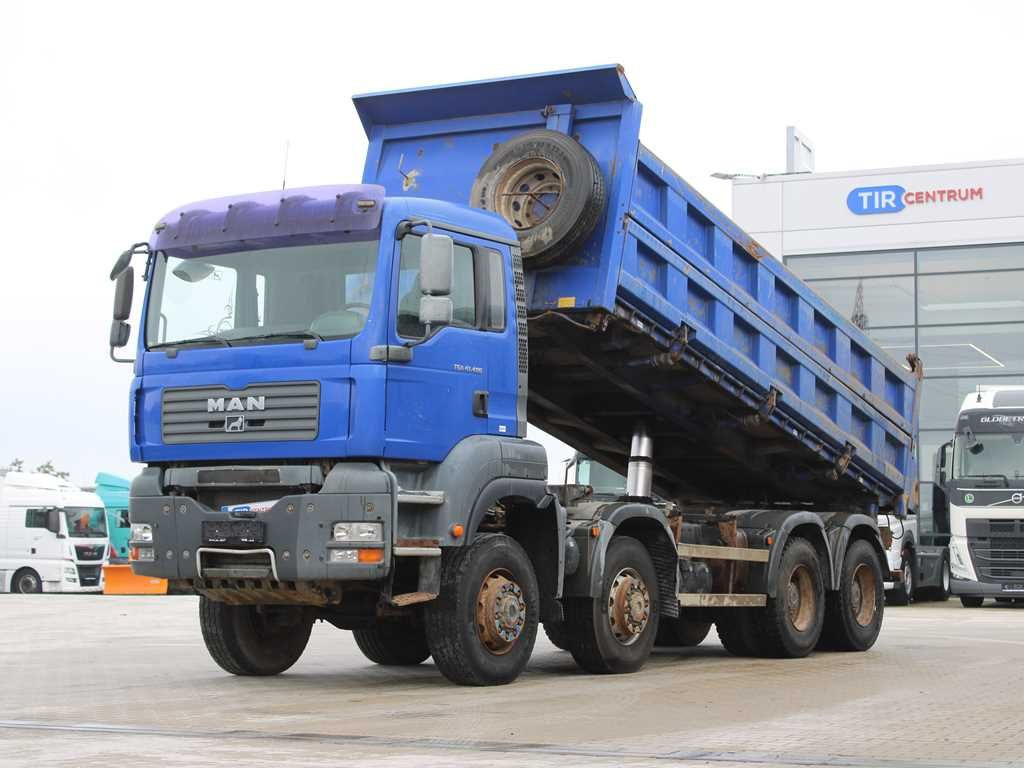 MAN TGA 41.480, 8X6, THREE-SIDED, EURO 3, RETARDER - Самосвал: фото 1 MAN TGA 41.480, 8X6, THREE-SIDED, EURO 3, RETARDER - Самосвал: фото 1