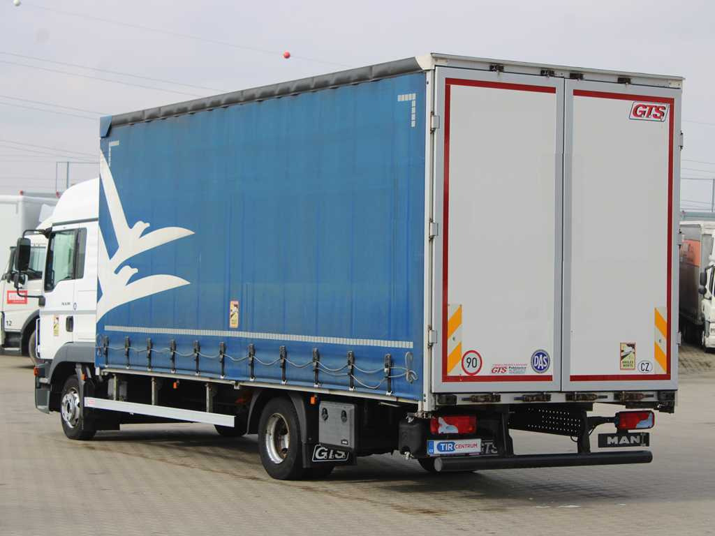 MAN TGL 8.190, EURO 6, TIRES 80% - Тентованный грузовик: фото 5 MAN TGL 8.190, EURO 6, TIRES 80% - Тентованный грузовик: фото 5
