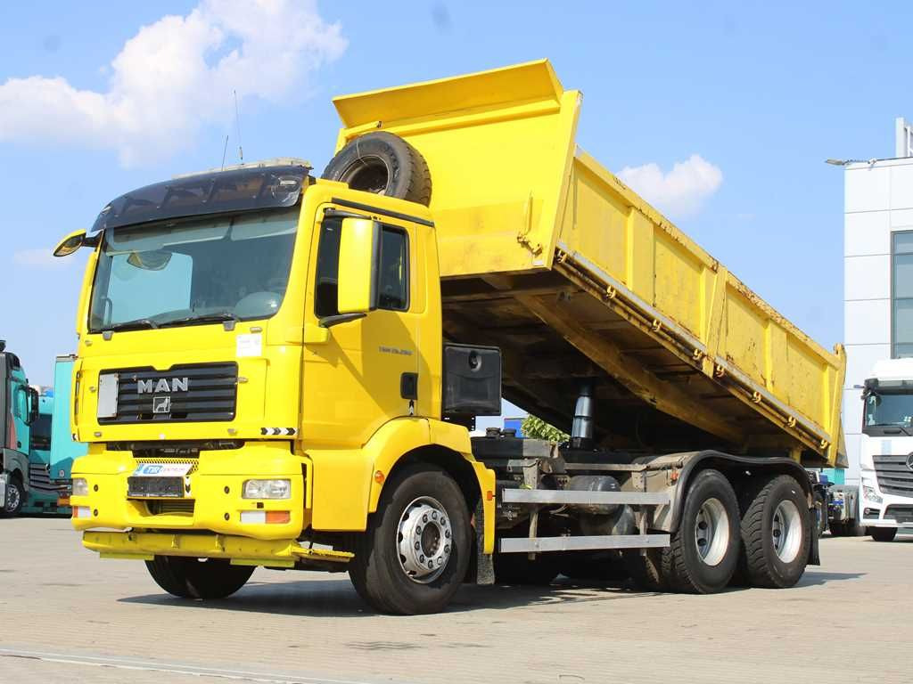 MAN TGM 26.280, THREE-SIDED,SECONDARY AIR CONDITION - Самосвал: фото 1 MAN TGM 26.280, THREE-SIDED,SECONDARY AIR CONDITION - Самосвал: фото 1