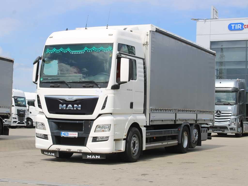 MAN TGS 26.440, 6X2, EURO 5, LIFTING AXLE + PV018H - Тентованный грузовик: фото 1 MAN TGS 26.440, 6X2, EURO 5, LIFTING AXLE + PV018H - Тентованный грузовик: фото 1