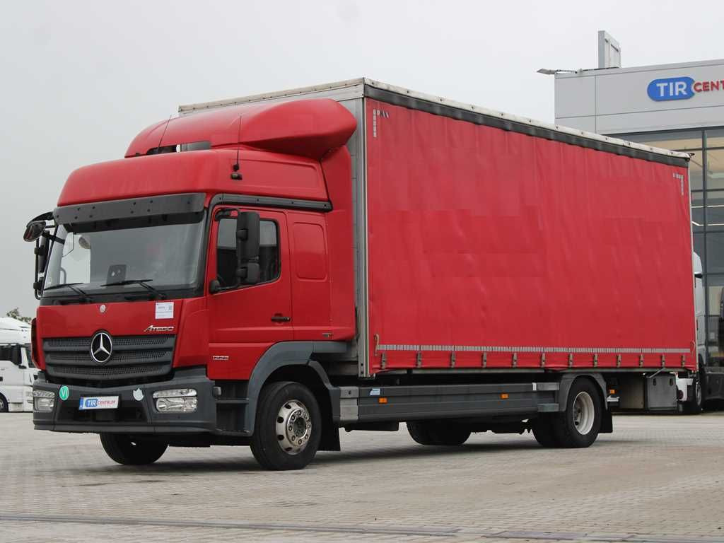 Mercedes-Benz ATEGO 1223, EURO 6, NAVIGATION, PNEU 80% - Тентованный грузовик: фото 1 Mercedes-Benz ATEGO 1223, EURO 6, NAVIGATION, PNEU 80% - Тентованный грузовик: фото 1
