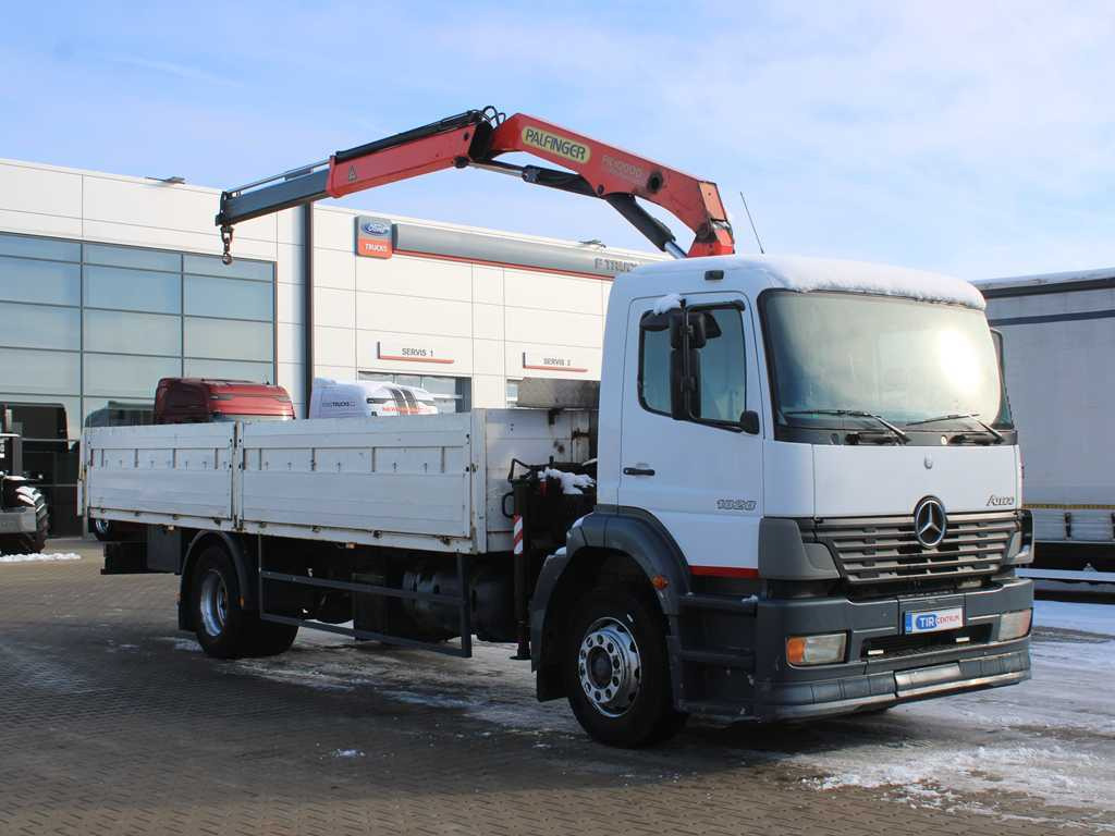 Mercedes-Benz ATEGO 1828, EURO 5, SIDE BOARD, HYDRAULIC ARM PALFINGER PK10000 - Грузовик бортовой/ Платформа, Автоманипулятор: фото 3 Mercedes-Benz ATEGO 1828, EURO 5, SIDE BOARD, HYDRAULIC ARM PALFINGER PK10000 - Грузовик бортовой/ Платформа, Автоманипулятор: фото 3