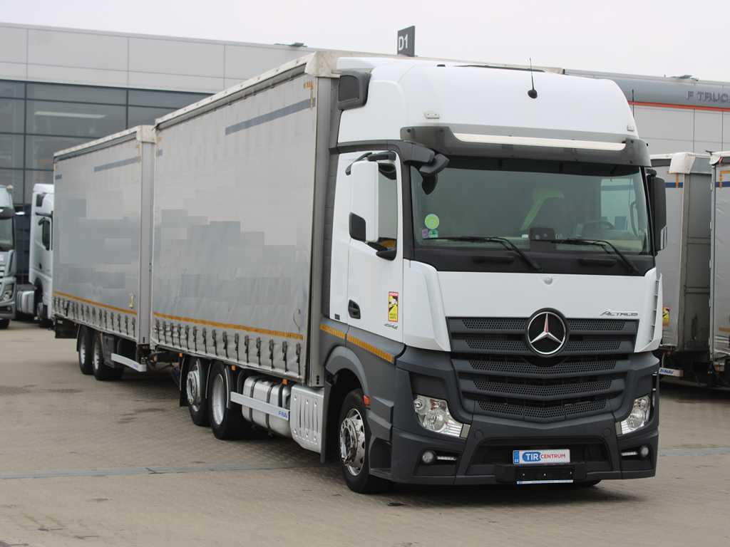 Mercedes-Benz Actros 2542, 6X2, EURO 6, AIR SUSPENSION + PANAV TV018M - Тентованный грузовик: фото 3 Mercedes-Benz Actros 2542, 6X2, EURO 6, AIR SUSPENSION + PANAV TV018M - Тентованный грузовик: фото 3