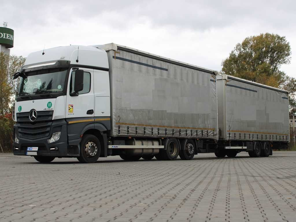 Mercedes-Benz Actros 2542, 6X2, LIFTING AXLE + PANAV TVK18M - Тентованный грузовик: фото 1 Mercedes-Benz Actros 2542, 6X2, LIFTING AXLE + PANAV TVK18M - Тентованный грузовик: фото 1