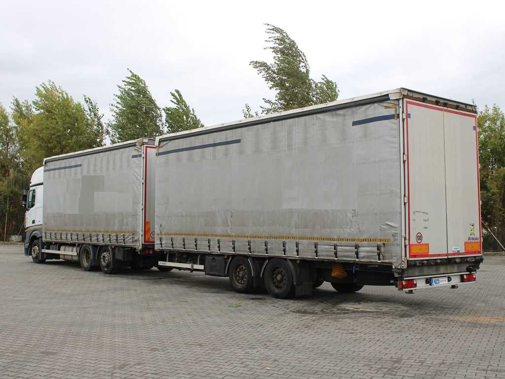 Mercedes-Benz Actros 2542, 6X2, LIFTING AXLE + PANAV TVK18M - Тентованный грузовик: фото 4 Mercedes-Benz Actros 2542, 6X2, LIFTING AXLE + PANAV TVK18M - Тентованный грузовик: фото 4