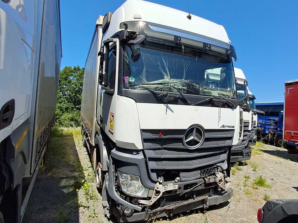 Mercedes-Benz Actros 2542, 6X2 + PANAV TVK18M - Тентованный грузовик: фото 2 Mercedes-Benz Actros 2542, 6X2 + PANAV TVK18M - Тентованный грузовик: фото 2