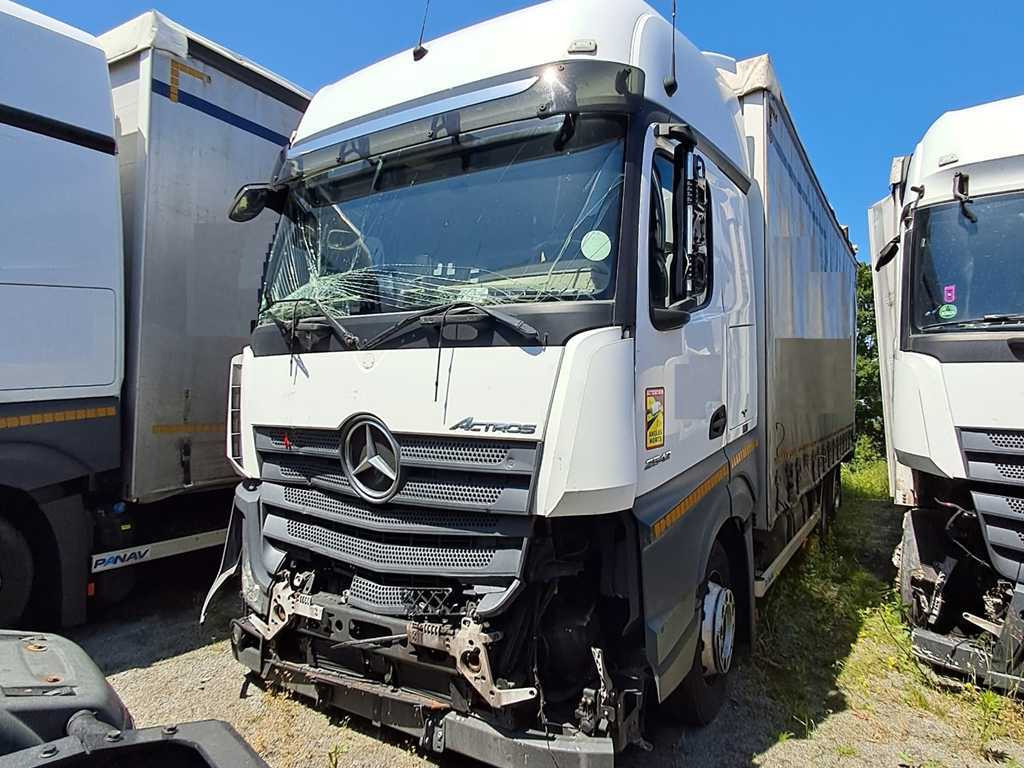 Mercedes-Benz Actros 2542, 6X2 + PANAV TVK18M - Тентованный грузовик: фото 1 Mercedes-Benz Actros 2542, 6X2 + PANAV TVK18M - Тентованный грузовик: фото 1