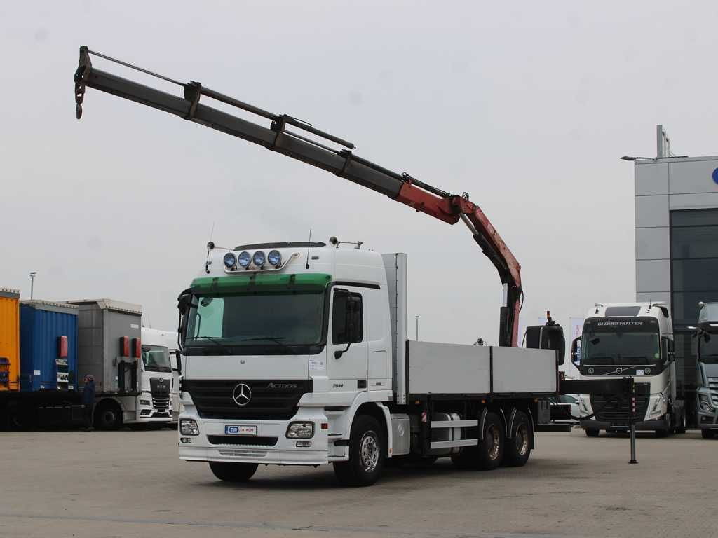 Mercedes-Benz Actros 2644, 6X4, EURO 4, CRANE FASSI F210 - Автоманипулятор: фото 1 Mercedes-Benz Actros 2644, 6X4, EURO 4, CRANE FASSI F210 - Автоманипулятор: фото 1