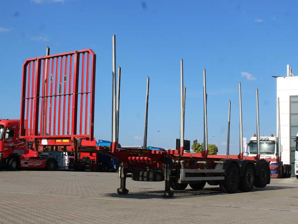 NPK 39, AXLES SAF, 2X LIFTING AXLE - Полуприцеп лесовоз: фото 1 NPK 39, AXLES SAF, 2X LIFTING AXLE - Полуприцеп лесовоз: фото 1