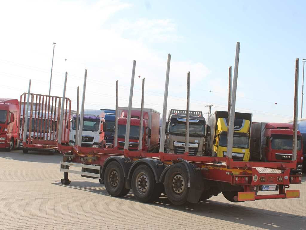NPK 39, AXLES SAF, 2X LIFTING AXLE - Полуприцеп лесовоз: фото 4 NPK 39, AXLES SAF, 2X LIFTING AXLE - Полуприцеп лесовоз: фото 4