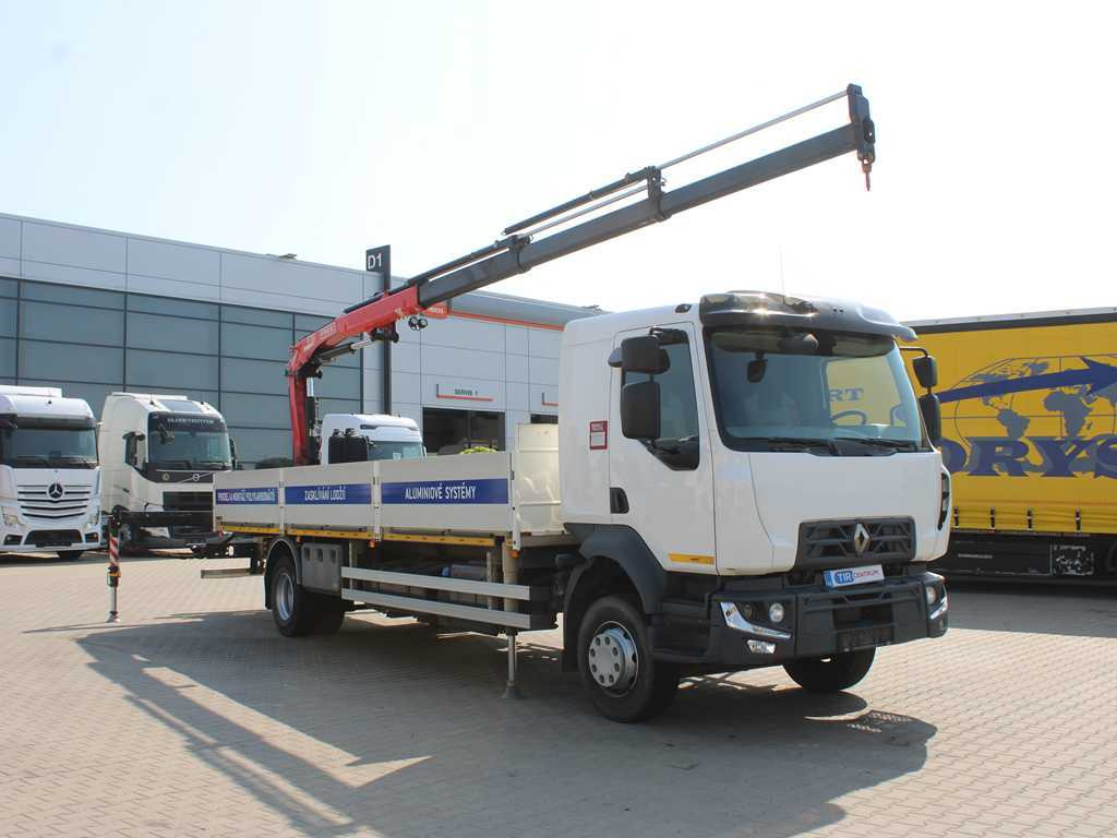 Renault D 250, EURO 6, SIDE, HYDRAULIC ARM FASSI F110 - Грузовик бортовой/ Платформа, Автоманипулятор: фото 3 Renault D 250, EURO 6, SIDE, HYDRAULIC ARM FASSI F110 - Грузовик бортовой/ Платформа, Автоманипулятор: фото 3