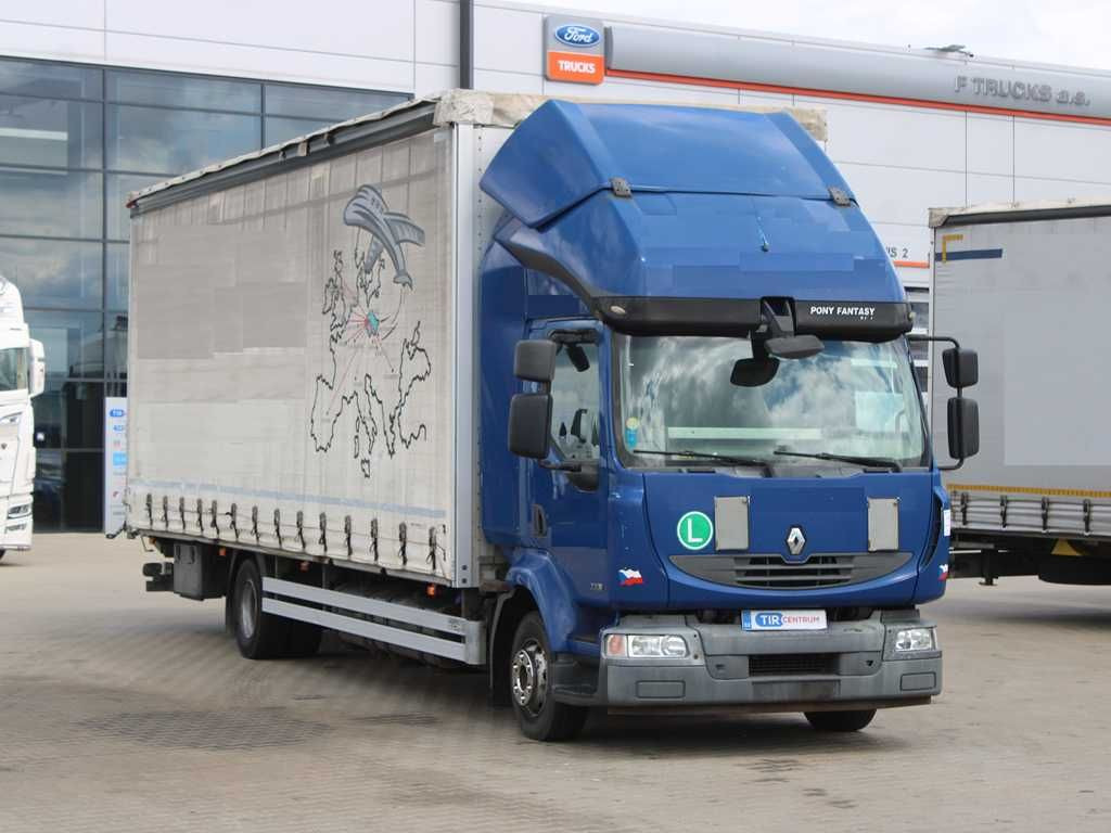 Renault MIDLUM 220.12, EURO 5, TAIL LIFT - Тентованный грузовик: фото 2 Renault MIDLUM 220.12, EURO 5, TAIL LIFT - Тентованный грузовик: фото 2