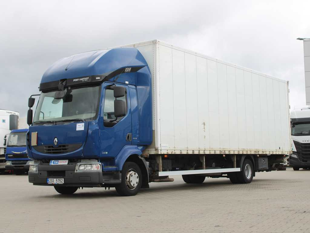 Renault MIDLUM 220, HYDRAULIC FRONT, EURO 5 - Грузовик с закрытым кузовом: фото 1 Renault MIDLUM 220, HYDRAULIC FRONT, EURO 5 - Грузовик с закрытым кузовом: фото 1