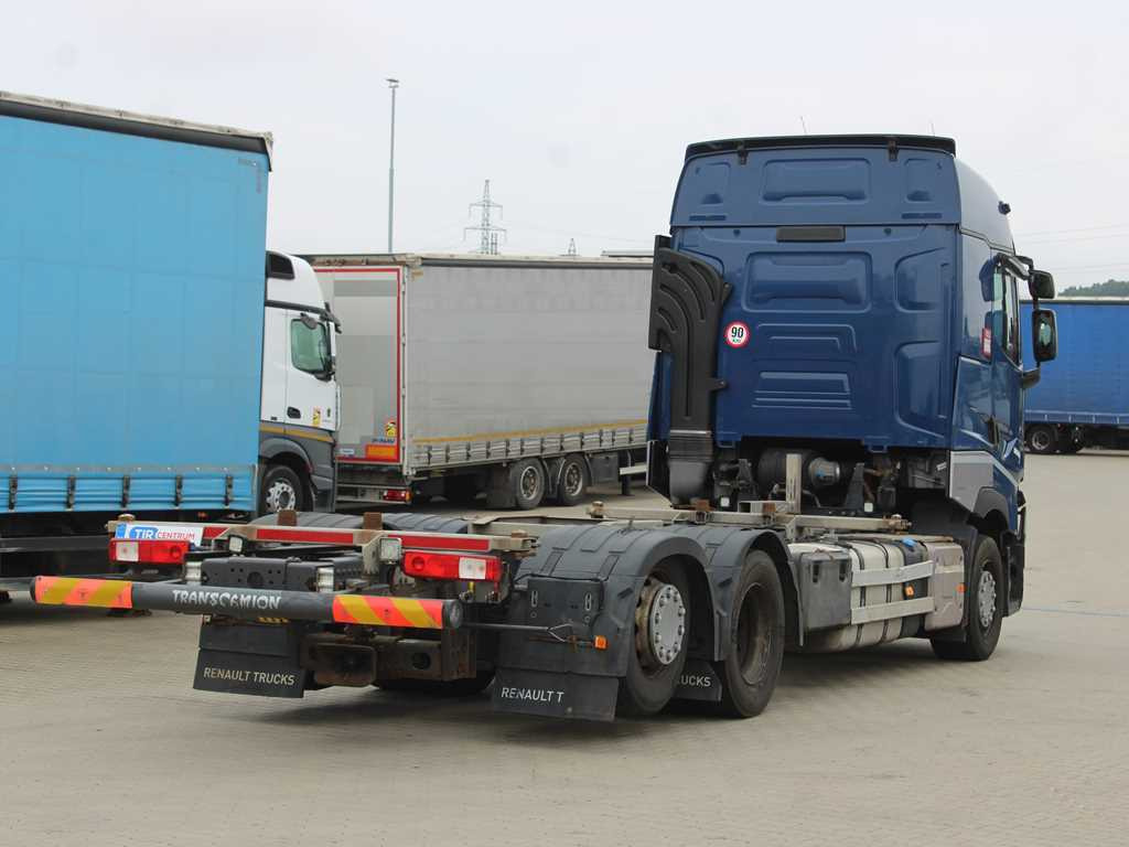 Renault T 480, BDF, EURO 6, AIR SUSPENSION, LIFTING AXLE - Грузовик-контейнеровоз/ Сменный кузов: фото 4 Renault T 480, BDF, EURO 6, AIR SUSPENSION, LIFTING AXLE - Грузовик-контейнеровоз/ Сменный кузов: фото 4