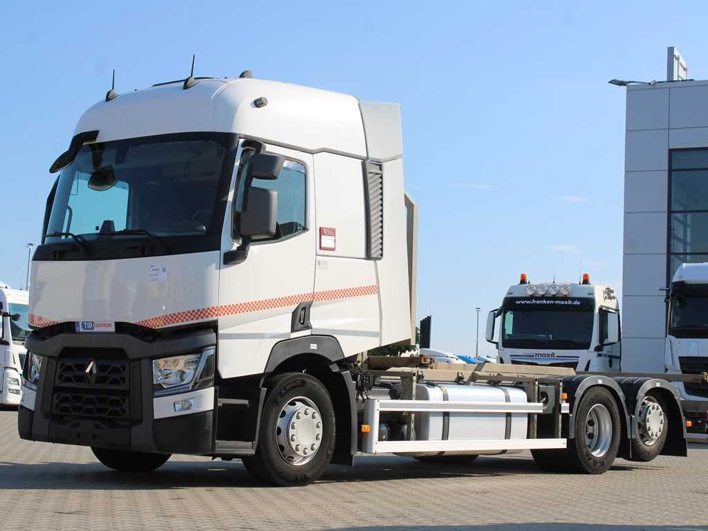 Renault T460, EURO 6, BDF, LIFTING AXLE, AIR SUSPENSIONS - Грузовик-контейнеровоз/ Сменный кузов: фото 1 Renault T460, EURO 6, BDF, LIFTING AXLE, AIR SUSPENSIONS - Грузовик-контейнеровоз/ Сменный кузов: фото 1