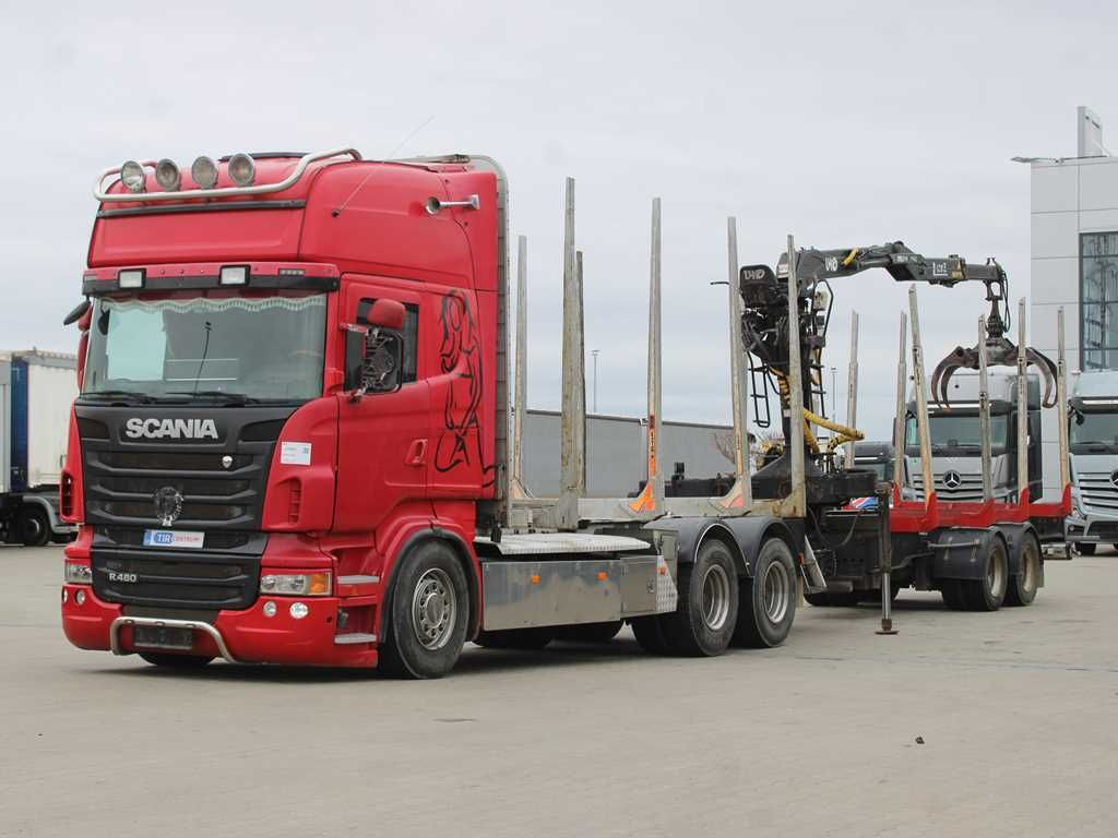 Scania R 480, CRANE LHO L120Z(78), 6X4 - Автоманипулятор: фото 1 Scania R 480, CRANE LHO L120Z(78), 6X4 - Автоманипулятор: фото 1
