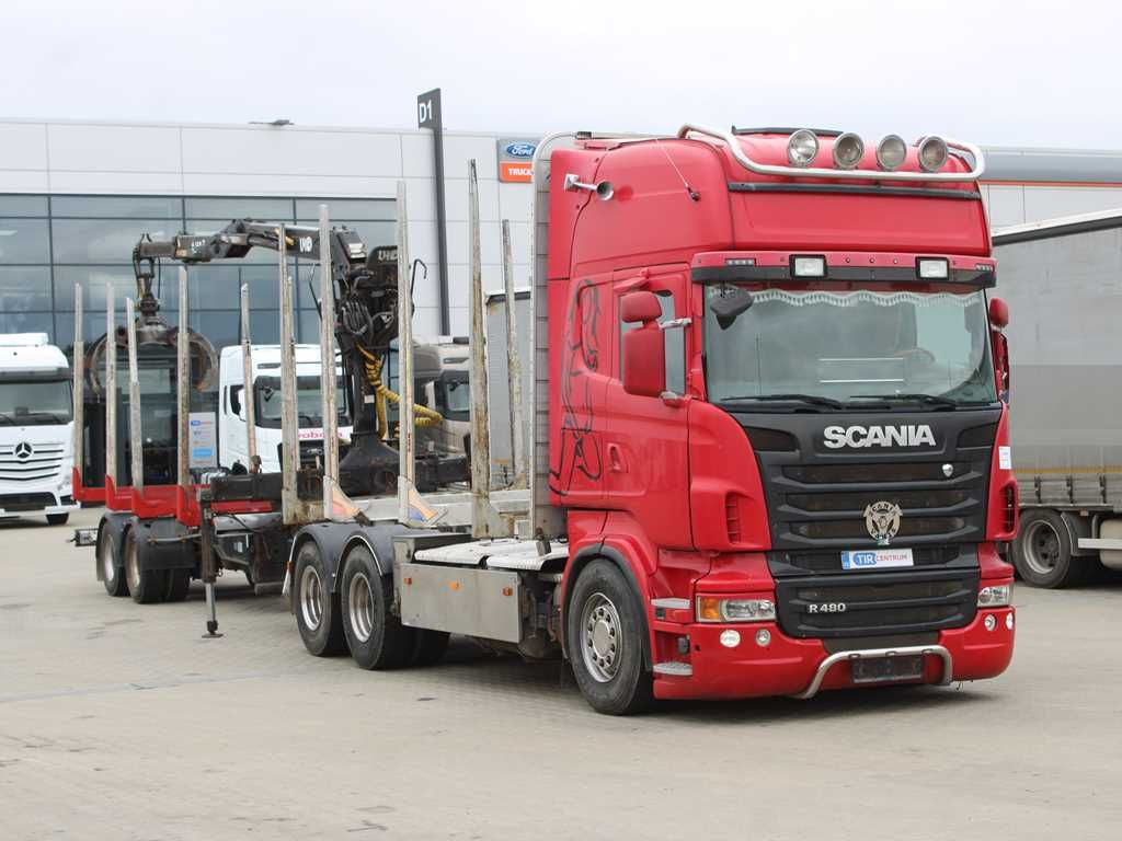 Scania R 480, CRANE LHO L120Z(78), 6X4 - Автоманипулятор: фото 2 Scania R 480, CRANE LHO L120Z(78), 6X4 - Автоманипулятор: фото 2