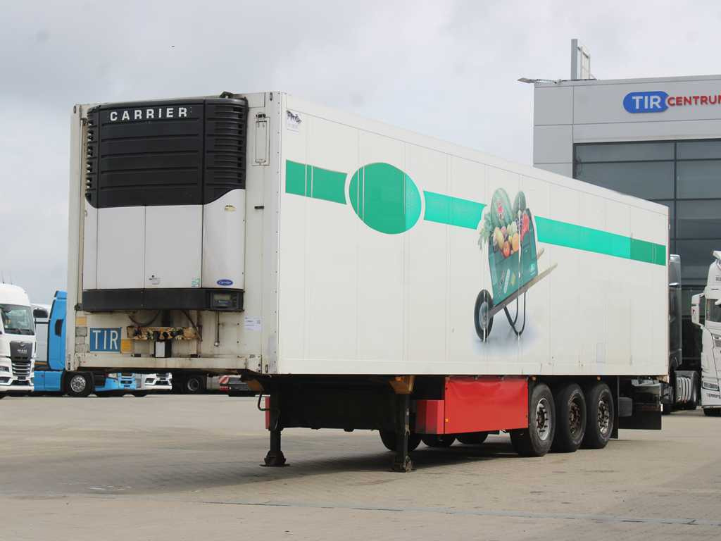 Schmitz SKO 24, LIFTING AXLE, SAF, CARRIER - Полуприцеп-рефрижератор: фото 1 Schmitz SKO 24, LIFTING AXLE, SAF, CARRIER - Полуприцеп-рефрижератор: фото 1