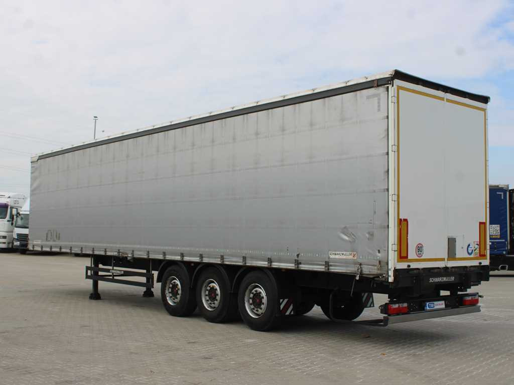 Schwarzmüller SPA 3/E, AXLES SAF, MULDA, MULTILOCK, TIRES 80% - Тентованный полуприцеп: фото 5 Schwarzmüller SPA 3/E, AXLES SAF, MULDA, MULTILOCK, TIRES 80% - Тентованный полуприцеп: фото 5