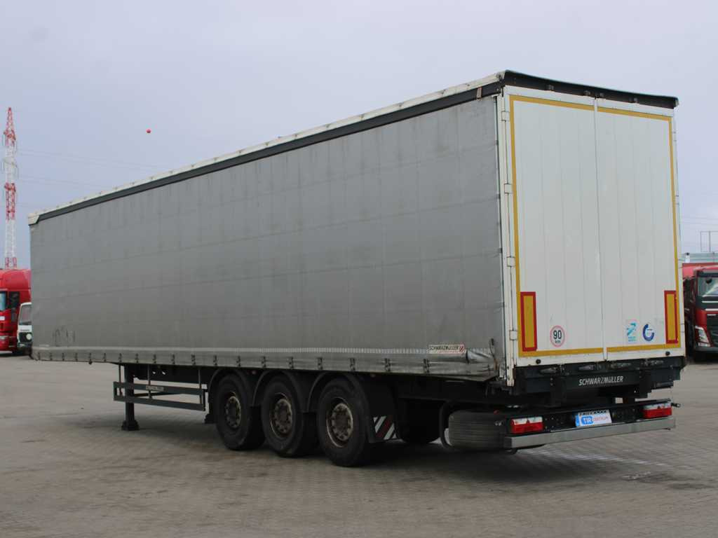 Schwarzmüller SPA 3/E, SAF AXLES, MULTILOCK, MULDA - Тентованный полуприцеп: фото 5 Schwarzmüller SPA 3/E, SAF AXLES, MULTILOCK, MULDA - Тентованный полуприцеп: фото 5