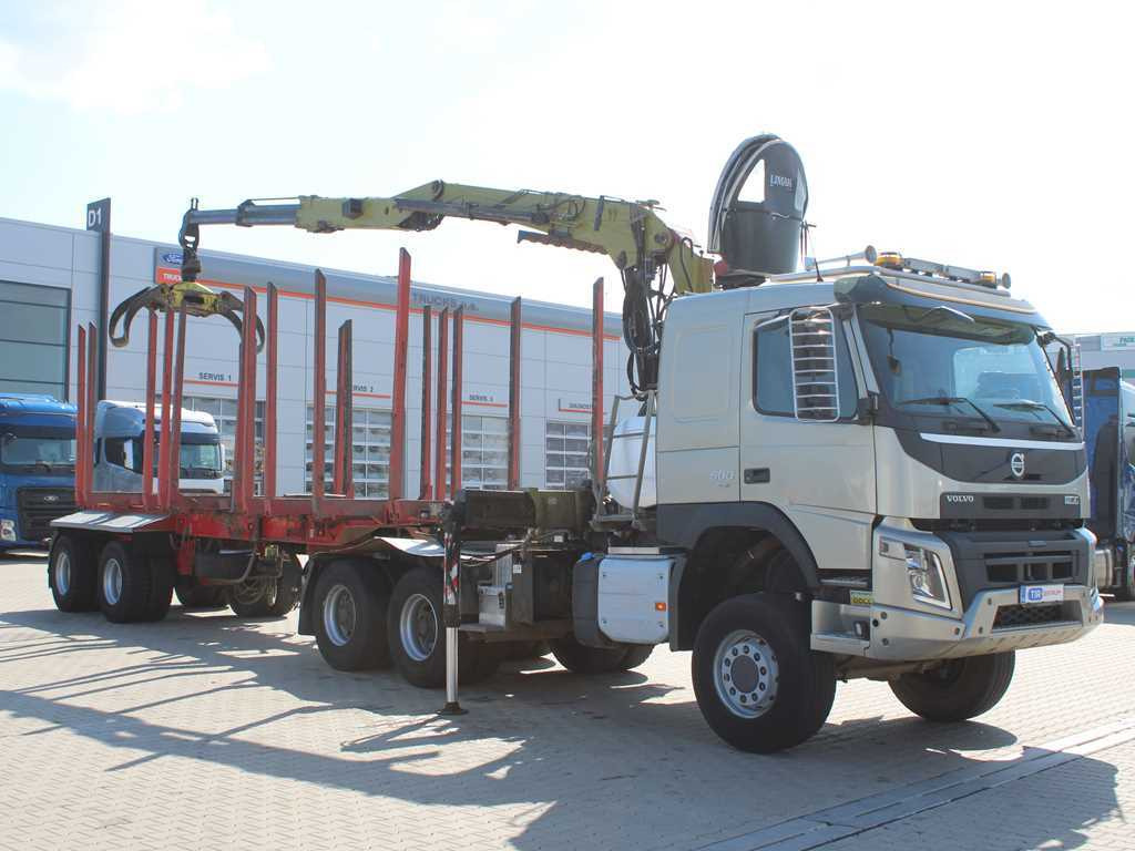 Volvo FMX 500, 6X6, LOGLIFT F265Z95 + DOLL trailer (2007) - Лесовоз, Автоманипулятор: фото 4 Volvo FMX 500, 6X6, LOGLIFT F265Z95 + DOLL trailer (2007) - Лесовоз, Автоманипулятор: фото 4