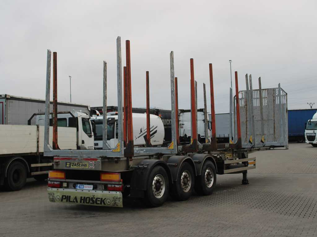 ZASŁAW D-651A, 2x LIFTING AXLE - Полуприцеп лесовоз: фото 3 ZASŁAW D-651A, 2x LIFTING AXLE - Полуприцеп лесовоз: фото 3