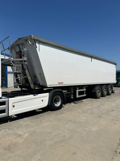 Kempf SKM 39 Alu-Kastenmulde 55m³ Rollplane - Самосвальный полуприцеп: фото 1 Kempf SKM 39 Alu-Kastenmulde 55m³ Rollplane - Самосвальный полуприцеп: фото 1