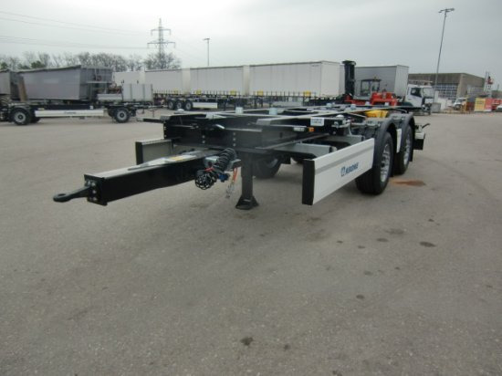 Krone ZZ/DC07 Tandem Lafette, Standard, BPW-Achsen, Heckabstützung - Прицеп-контейнеровоз/ Сменный кузов: фото 3 Krone ZZ/DC07 Tandem Lafette, Standard, BPW-Achsen, Heckabstützung - Прицеп-контейнеровоз/ Сменный кузов: фото 3