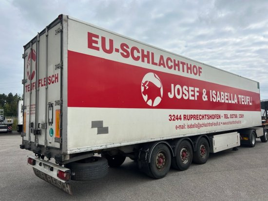 Menci Fleischkühler Rohrbahnen, Liftachse, BPW, light weight - Изотермический полуприцеп: фото 2 Menci Fleischkühler Rohrbahnen, Liftachse, BPW, light weight - Изотермический полуприцеп: фото 2