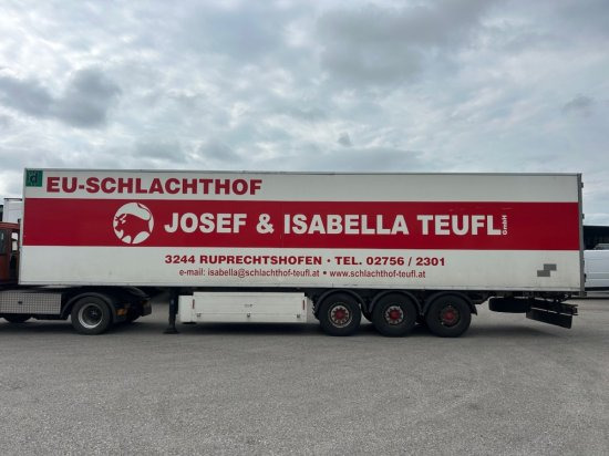 Menci Fleischkühler Rohrbahnen, Liftachse, BPW, light weight - Изотермический полуприцеп: фото 5 Menci Fleischkühler Rohrbahnen, Liftachse, BPW, light weight - Изотермический полуприцеп: фото 5
