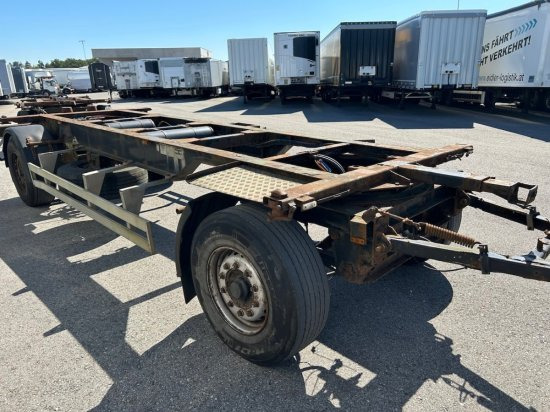 Прицеп-контейнеровоз/ Сменный кузов Renders Standard-Lafette BDF, BPW-Achsen: фото 7