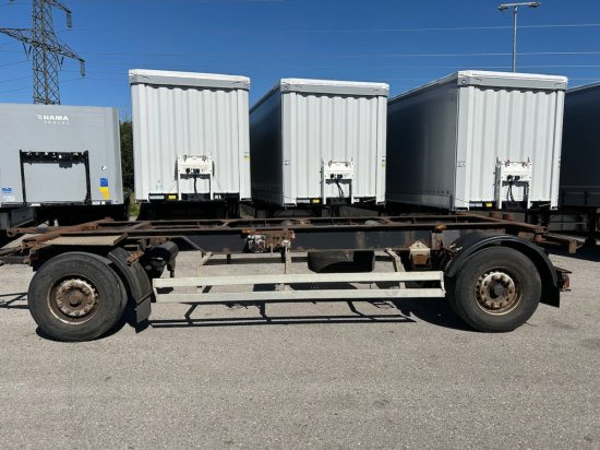 Прицеп-контейнеровоз/ Сменный кузов Renders Standard-Lafette BDF, BPW-Achsen: фото 13