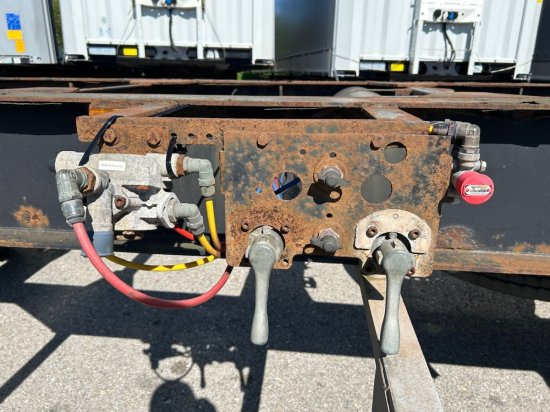 Прицеп-контейнеровоз/ Сменный кузов Renders Standard-Lafette BDF, BPW-Achsen: фото 14