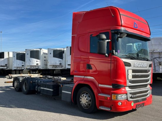 Scania R410 6x2 Topline, BDF, E6, Automatik, Redarter, Standklima, Liftachse - Грузовик-контейнеровоз/ Сменный кузов: фото 3 Scania R410 6x2 Topline, BDF, E6, Automatik, Redarter, Standklima, Liftachse - Грузовик-контейнеровоз/ Сменный кузов: фото 3