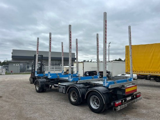 Schwarzmüller N-Serie  3-achs Holzanhänger 4 Rungenpaare - Прицеп лесовоз: фото 2 Schwarzmüller N-Serie  3-achs Holzanhänger 4 Rungenpaare - Прицеп лесовоз: фото 2