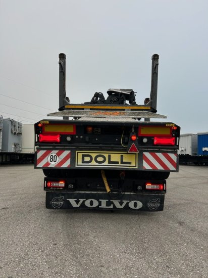 Лесовоз, Автоманипулятор Volvo FH 16 650 6x4 Langholzzug + Doll M2K-9L Nachläufer mit Palfinger Epsilon S260C96, I-Shift, Retarder,: фото 6