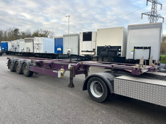 Web Trailer LPRS24 Heckschieber 1x20 ft 2x20 ft 1x40 ft - Полуприцеп-контейнеровоз/ Сменный кузов: фото 3 Web Trailer LPRS24 Heckschieber 1x20 ft 2x20 ft 1x40 ft - Полуприцеп-контейнеровоз/ Сменный кузов: фото 3