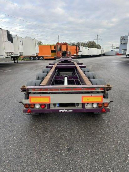 Web Trailer LPRS24 Heckschieber 1x20 ft 2x20 ft 1x40 ft - Полуприцеп-контейнеровоз/ Сменный кузов: фото 5 Web Trailer LPRS24 Heckschieber 1x20 ft 2x20 ft 1x40 ft - Полуприцеп-контейнеровоз/ Сменный кузов: фото 5