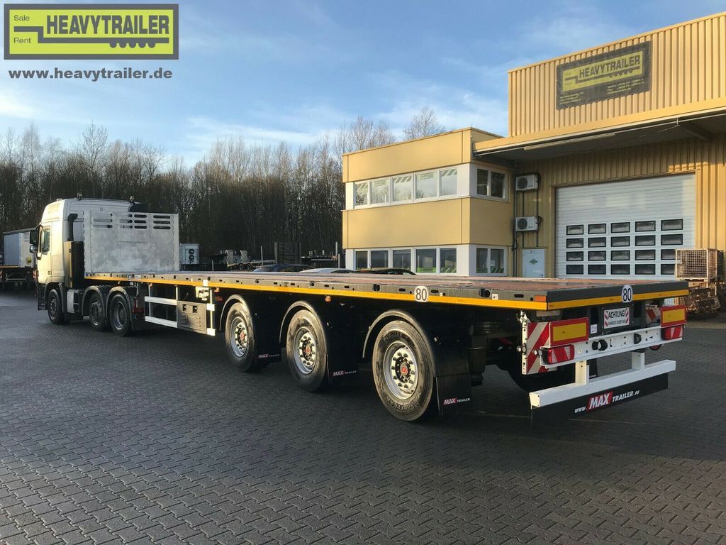 Faymonville MAX Trailer 3-Achs-Tele-Plateau zwangsgelenkt - Полуприцеп бортовой/ Платформа: фото 1 Faymonville MAX Trailer 3-Achs-Tele-Plateau zwangsgelenkt - Полуприцеп бортовой/ Платформа: фото 1