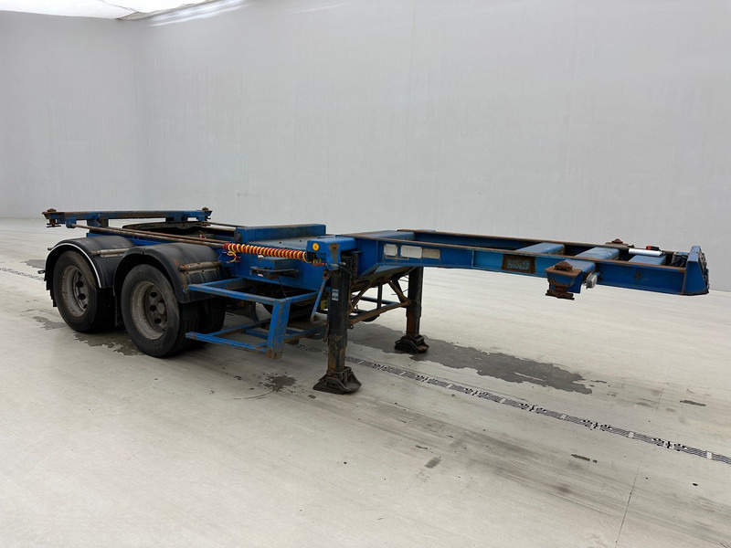 ASCA Bi-train skelet 20 ft - Полуприцеп-контейнеровоз/ Сменный кузов: фото 4 ASCA Bi-train skelet 20 ft - Полуприцеп-контейнеровоз/ Сменный кузов: фото 4