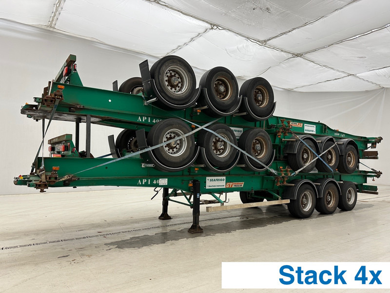 Fruehauf 4 x Skelet 2 x 20-40 ft* - Полуприцеп-контейнеровоз/ Сменный кузов: фото 1 Fruehauf 4 x Skelet 2 x 20-40 ft* - Полуприцеп-контейнеровоз/ Сменный кузов: фото 1
