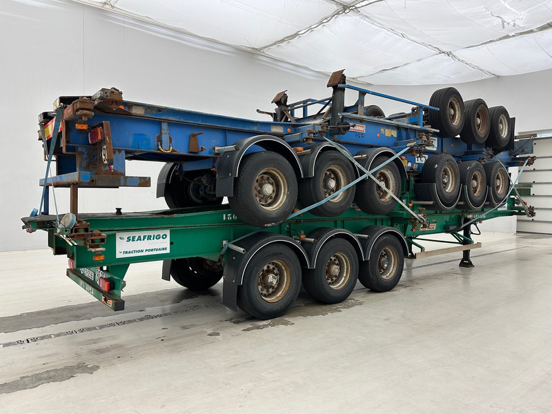 Fruehauf 4x Skelet 2 x 20-40 ft* - Полуприцеп-контейнеровоз/ Сменный кузов: фото 4 Fruehauf 4x Skelet 2 x 20-40 ft* - Полуприцеп-контейнеровоз/ Сменный кузов: фото 4