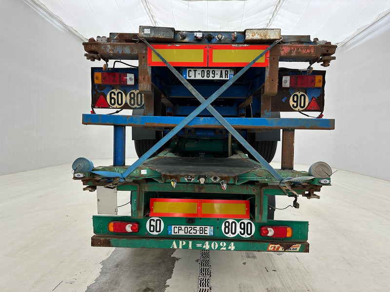 Fruehauf 4x Skelet 2 x 20-40 ft* - Полуприцеп-контейнеровоз/ Сменный кузов: фото 5 Fruehauf 4x Skelet 2 x 20-40 ft* - Полуприцеп-контейнеровоз/ Сменный кузов: фото 5