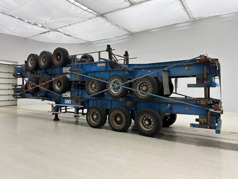 Полуприцеп-контейнеровоз/ Сменный кузов Fruehauf Stack 4 x Skelet 2 x 20-40 ft: фото 6