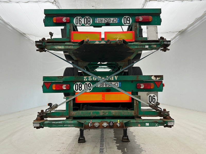 GT Trailers 4 x Skelet 2 x 20-40 ft* - Полуприцеп-контейнеровоз/ Сменный кузов: фото 2 GT Trailers 4 x Skelet 2 x 20-40 ft* - Полуприцеп-контейнеровоз/ Сменный кузов: фото 2
